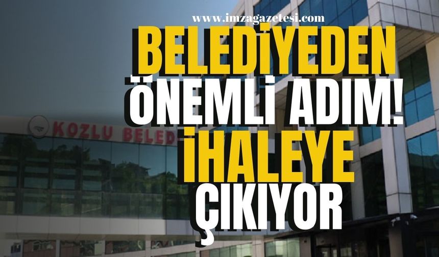 Kozlu Belediyesi'nden Hayvanlar İçin Önemli Adım! İhalesiye Çıkıyor!