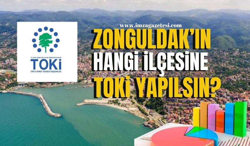 TOKİ'nin Zonguldak'ın hangi ilçesine konut yapmasını istersiniz? Anket başladı...