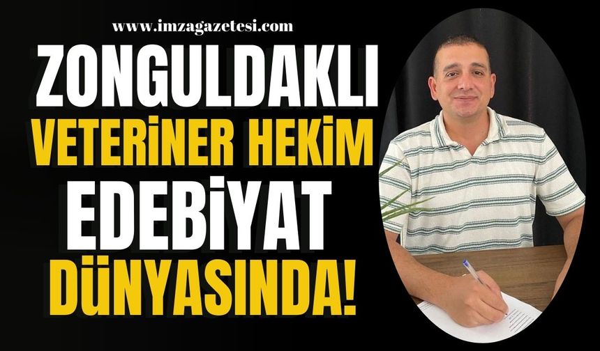 Zonguldaklı veteriner Günaçtı, “Sadece Bir Kabus” ile edebiyat dünyasında…