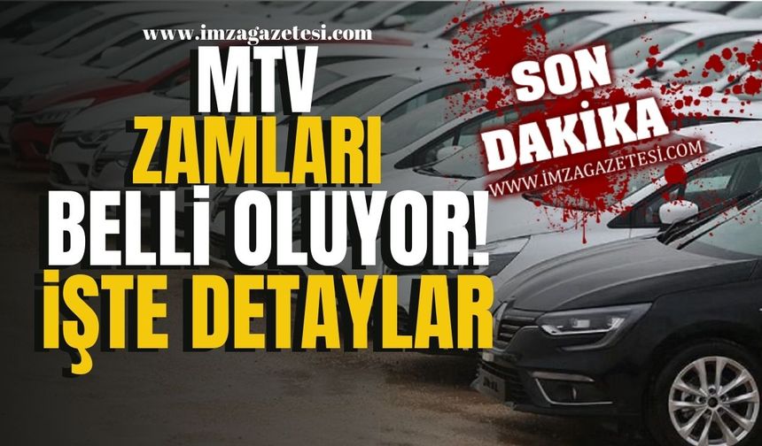 2025 MTV Zamları Belli Oluyor! Araç Türüne Göre Artış Oranları Açıklandı... | Ekonomi Haber