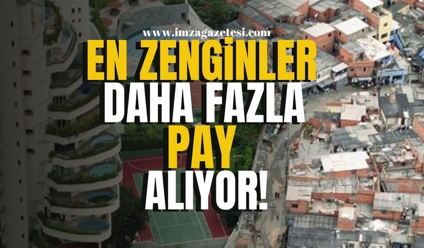 Gelir Dağılımındaki Eşitsizlik Derinleşiyor! En Zenginler Daha Fazla Pay Alıyor! | Ekonomi Haber