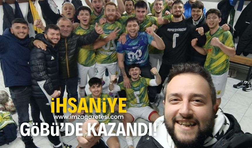 İhsaniyespor, Göbü deplasmanından 3 puanla döndü!