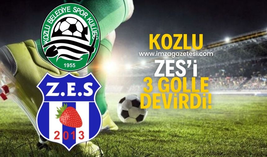 Kozlu Belediyespor, Ereğli'den 3 puanla dönüyor