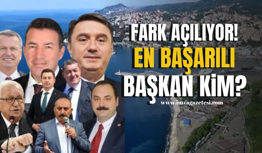 Zonguldak'ın En Başarılı Belediye Başkanı Kim? Oy farkı açılıyor!