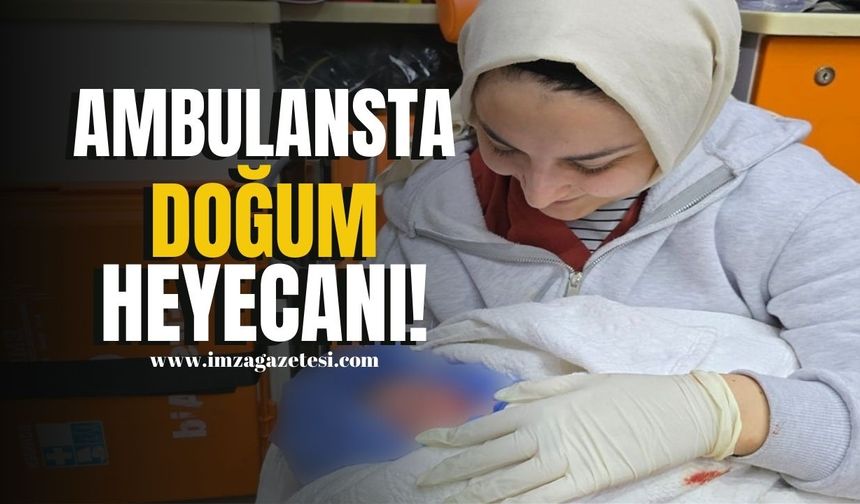 Ambulansta Doğum Heyecanı! | Kastamonu Haber