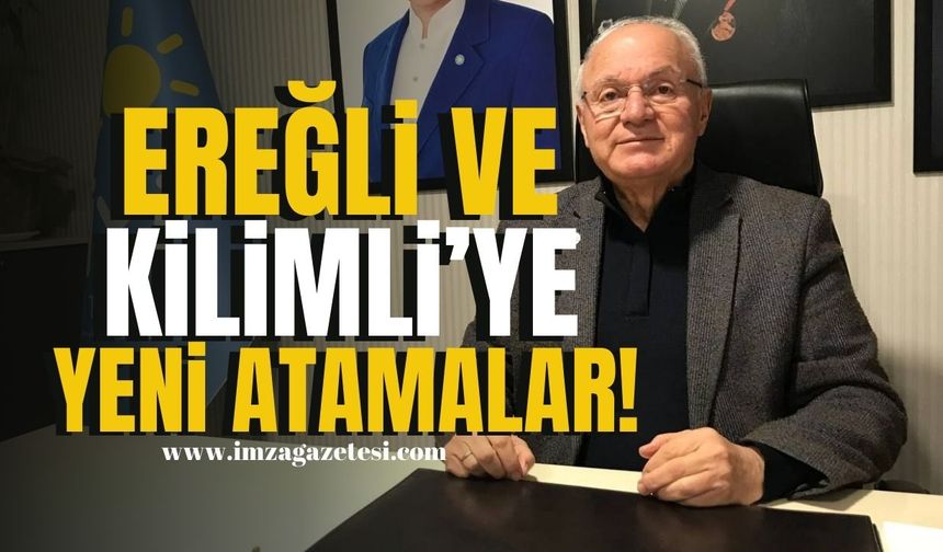 İYİ Parti Ereğli ve Kilimli İlçe Başkanlıklarına Yeni Atamalar! | Ereğli Haber