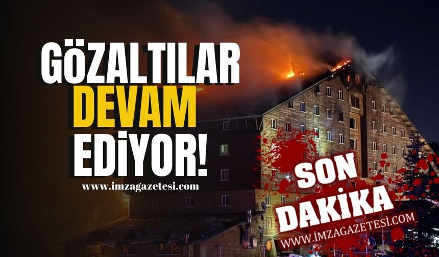 Kartalkaya’daki Otel Yangını Soruşturmasında Gözaltılar Devam Ediyor! | Bolu Haber