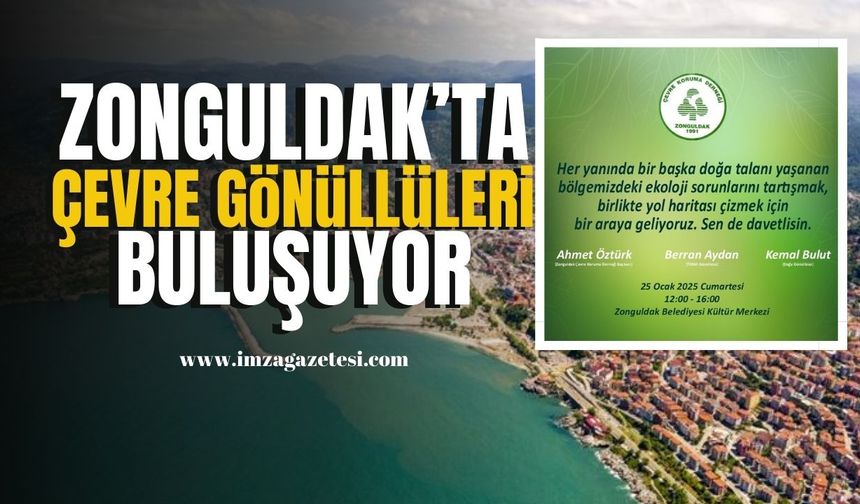 Zonguldak'ta Çevre Gönüllüleri Buluşuyor...| Zonguldak Haber