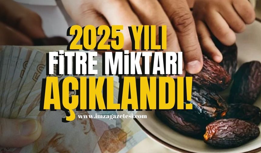 Diyanet 2025 Yılı Fitre Miktarını Açıkladı!