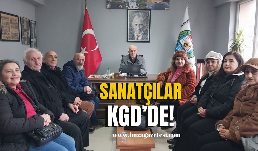 Sanatçılardan KGD'ye ziyaret!