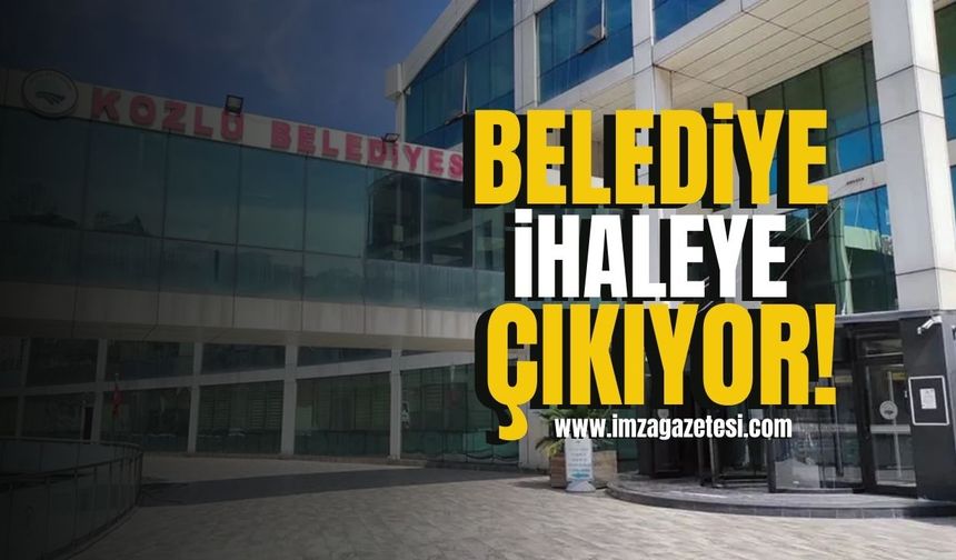 Kozlu Belediyesi Araç Kiralama İhalesine Çıkıyor! | Kozlu Haberleri