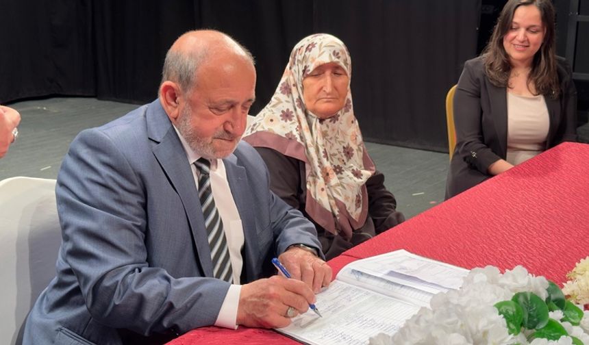 Huzur evinden nikah masasına...