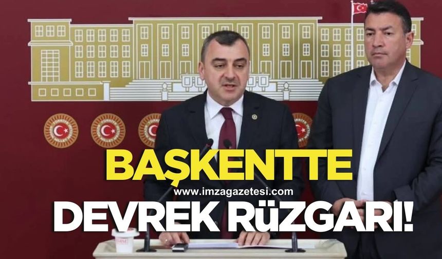 BAŞKENTTE DEVREK RÜZGARI ESTİ: BAŞKAN ULUPINAR TBMM’DE HİZMETLERİNİ ANLATTI