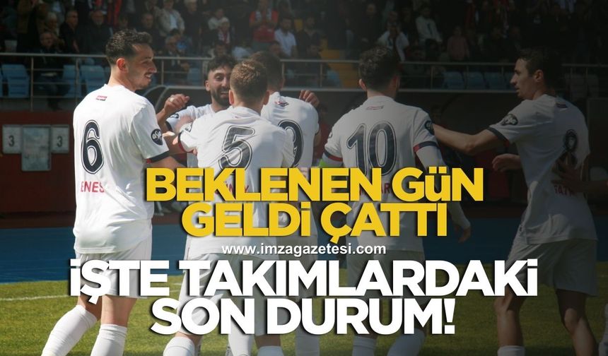 Beklenen gün geldi çattı! Zonguldakspor Kahramanmaraş İstiklalspor'u ağırlıyor