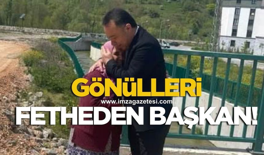ÇAYDEĞİRMENİ'NDE GÖNÜLLERİ FETHEDEN BAŞKAN: SATILMIŞ GEBEŞ