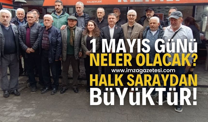 Kilimli Halkevleri 1 Mayıs Gününü İşaret Etti | Zonguldak haber