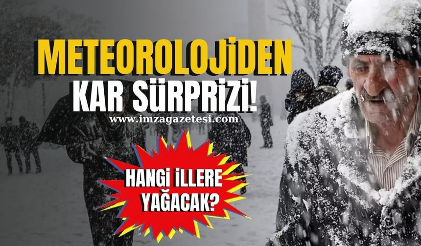 Meteorolojiden Nisan ayında kar sürprizi! Beklenen yaz yerini kar yağışına mı bırakacak?
