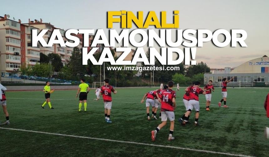 Türkiye U-16 Şampiyonası 1.Kademe finalini Kastamonuspor kazandı