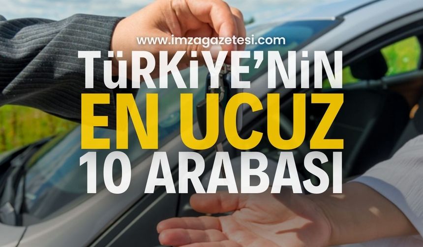Türkiye’deki en ucuz 10 otomobil modeli | Otomobil haberleri