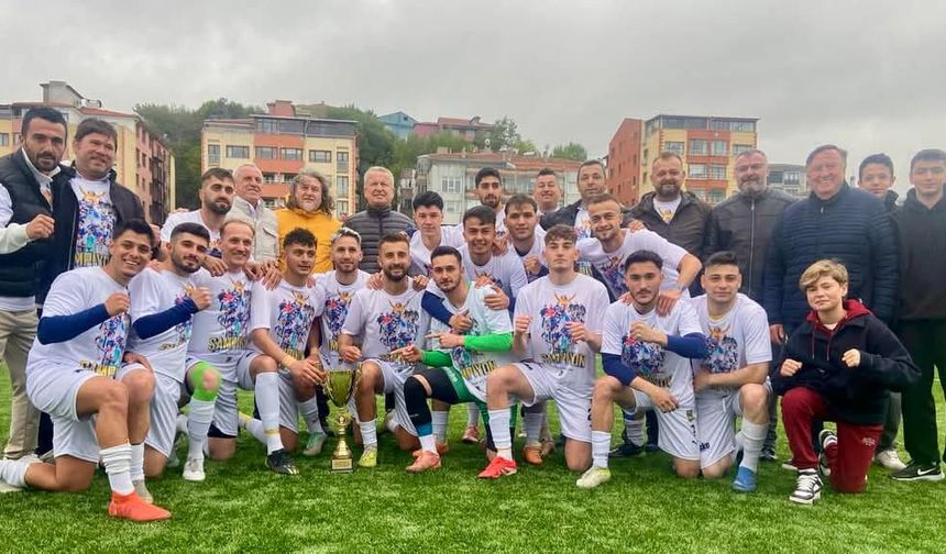 Çaycumaspor yıllar sonra şampiyon