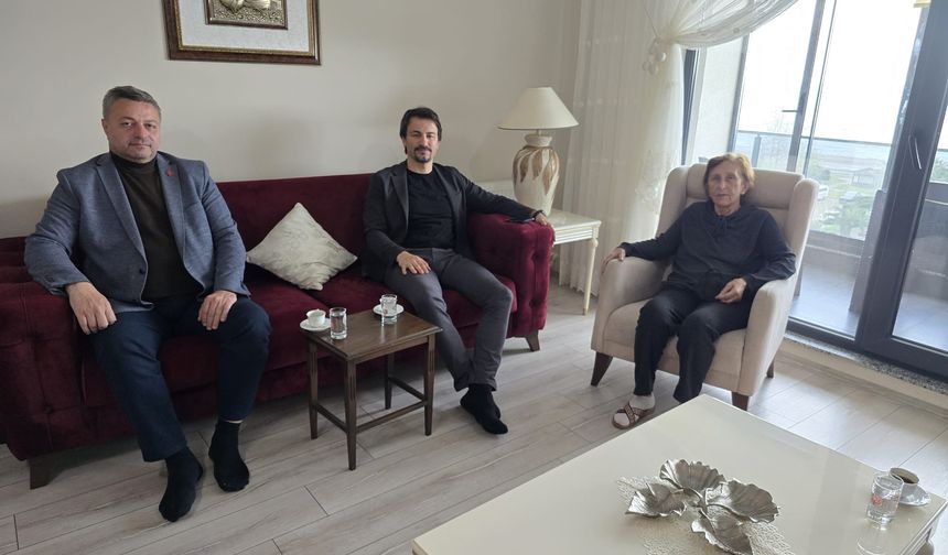 Milletvekili ve İlçe Başkanından Kilimlili Eski İlçe Başkanına Geçmiş Olsun Ziyareti...