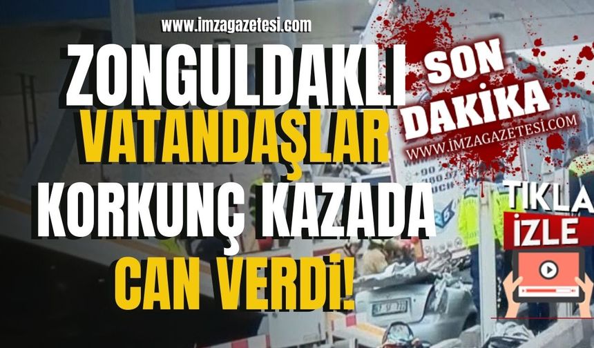 Zonguldaklı vatandaşlar Pendik’teki feci kazada can verdi!