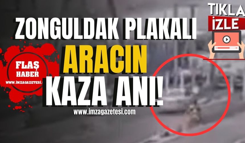Zonguldak plakalı aracın Pendik’teki korkunç kaza anı kamerada!