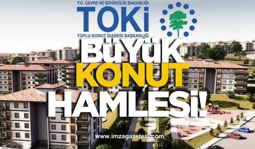 Türkiye tarihinin en büyük sosyal konut hamlesi başlıyor!