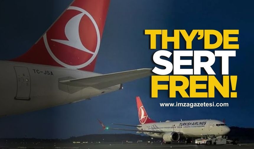 THY'de sert fren! 1,8 milyar TL zarar!