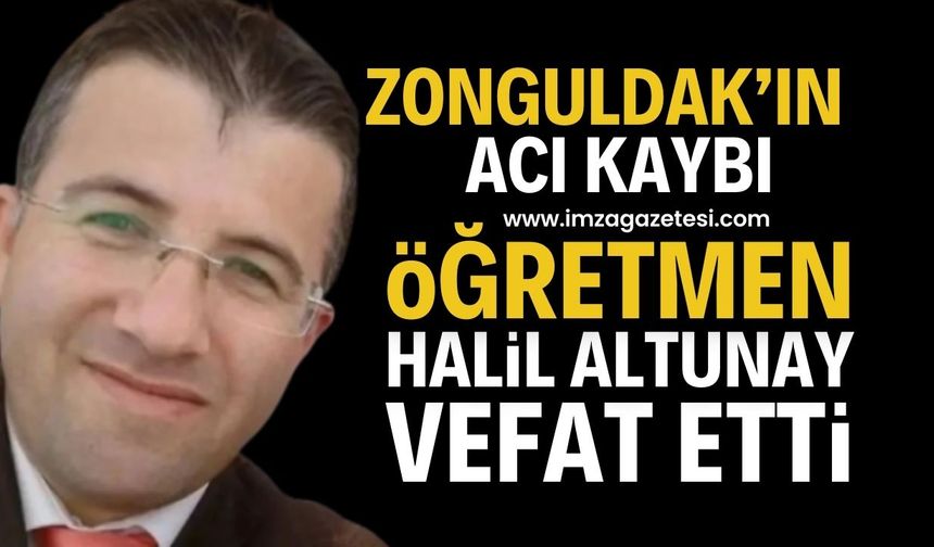 Zonguldak’ın Devrek ilçesinde Matematik öğretmeni Halil Altunay Vefat Etti | Zonguldak haber