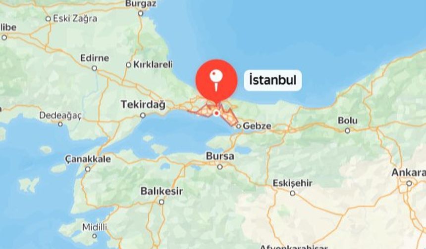 İstanbul'da kirkutan deprem!