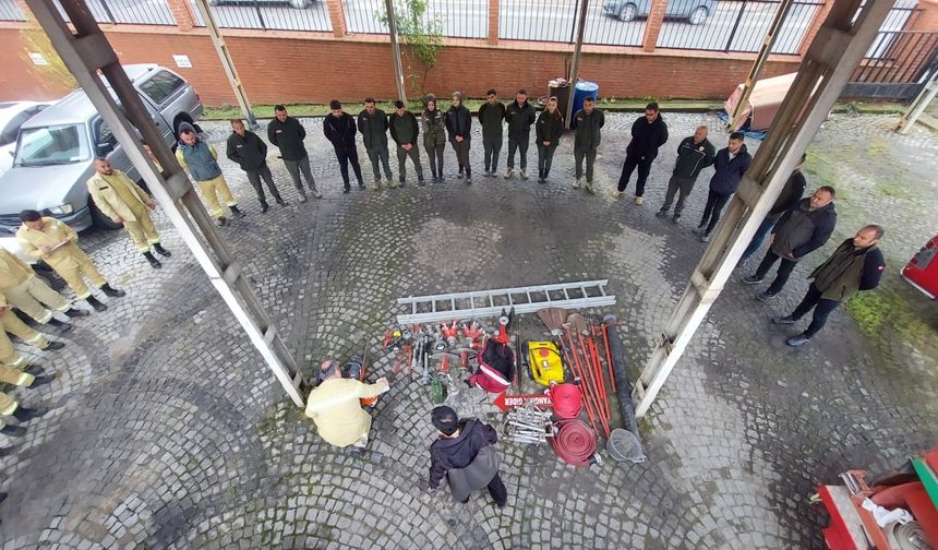 Zonguldak’ta orman yangınlarına karşı sezon öncesi hazırlık...