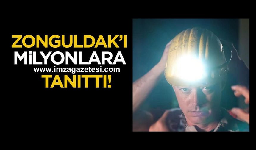 Alp Kırşan Zonguldak'ı milyonlara tanıttı!
