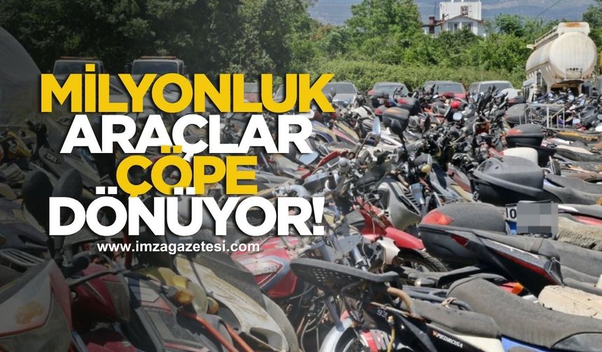 28 Milyonluk Araçlar Otoparkta Çöpe Dönüyor!