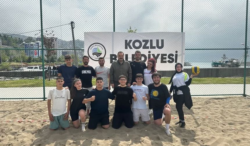 Kozlu Sahili’nde final heyecanı!