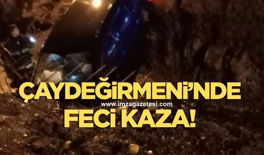 Çaydeğirmeni'nde feci kaza