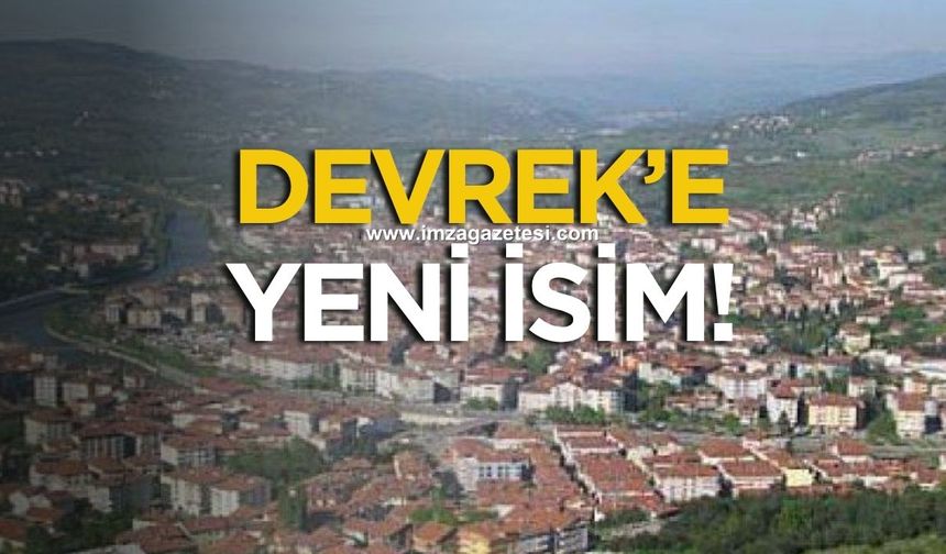 Devrek Kaymakamlığı'na yeni isim!