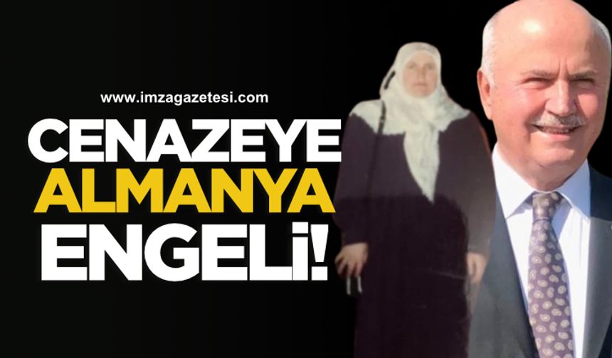 Necati Başar'ın eşinin cenazesine Almanya'dan engel! Cenaze programı belli olamadı!