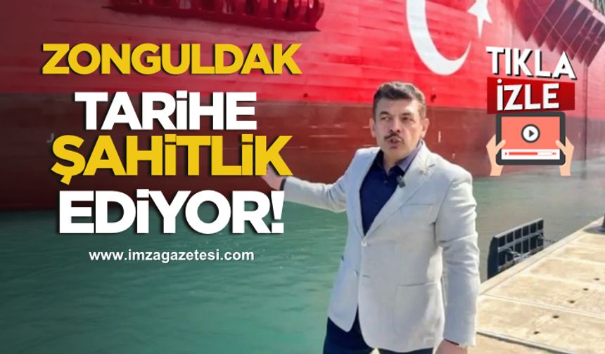 Zonguldak yine tarihe şahitlik ediyor!
