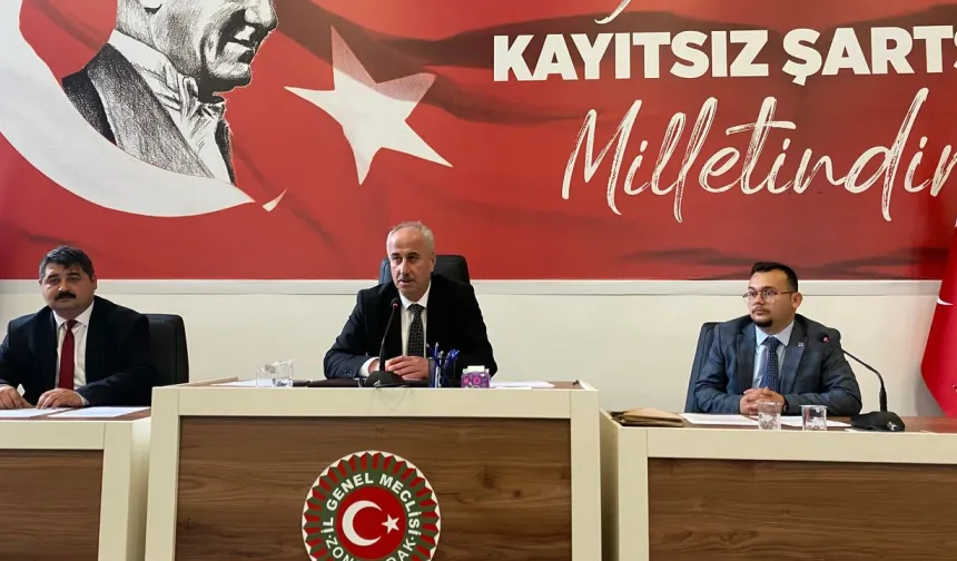 Zonguldak İl Genel Meclisi Haziran Ayı İlk Toplantısını Gerçekleştirdi...
