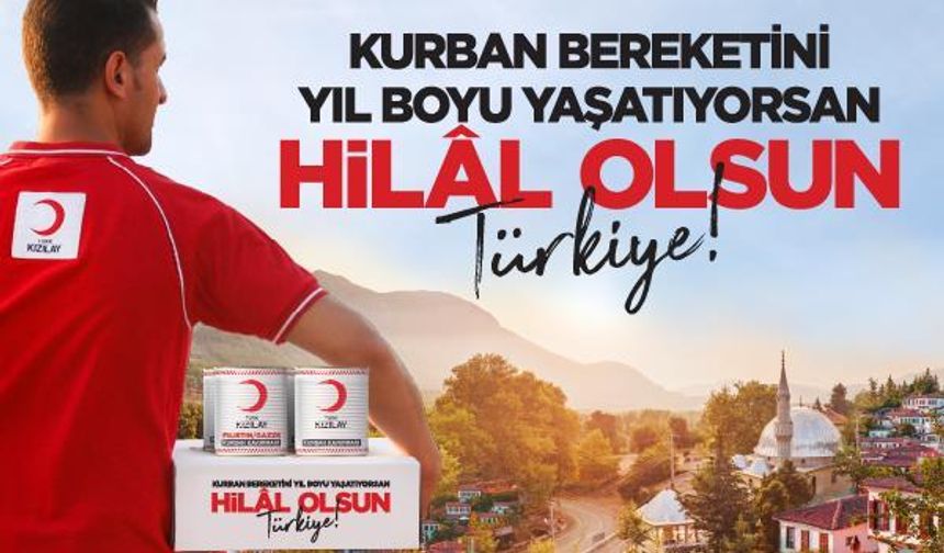 Kızılay'dan Kurban Çağrısı: "Vekaletinizi Verin, Bereketi Paylaşalım"