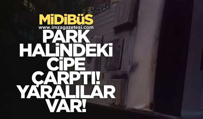 Midibüsün karıştığı kazada yaralılar var