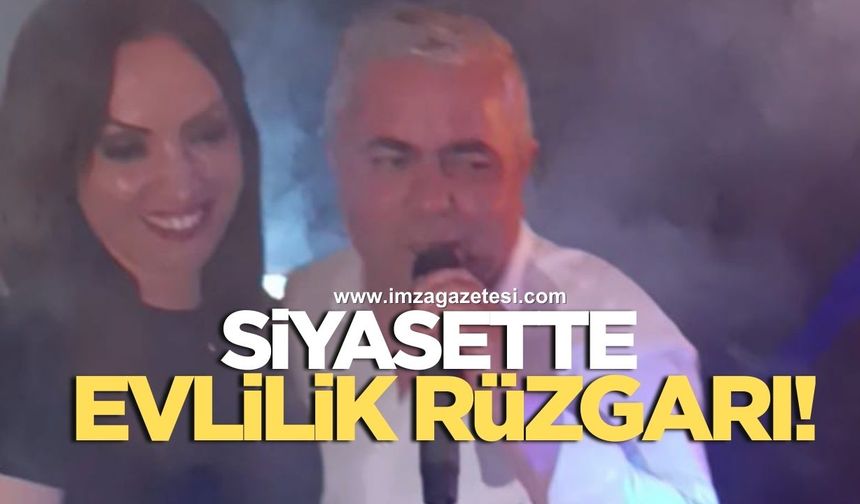 SİYASETTE AŞK RÜZGARI: İL BAŞKANINDAN SAHNEDE SÜRPRİZ EVLİLİK TEKLİFİ