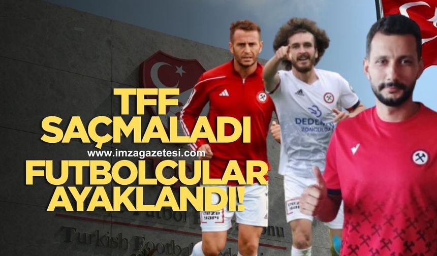 TFF saçmaladı futbolcular ayaklandı