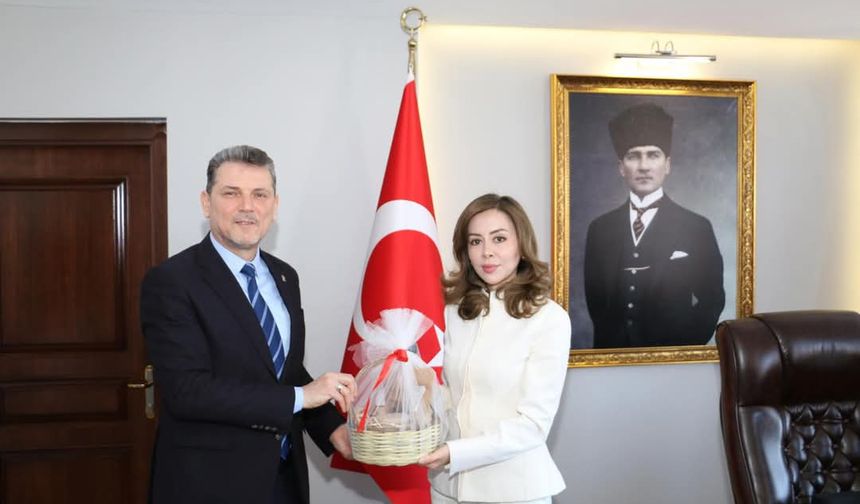 AK Parti İlçe Başkanlarından Gökçebey Kaymakamı Şıktaş’a Ziyaret...