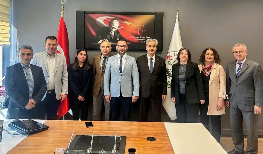 SGK İL MÜDÜRÜ ŞAN, ZONGULDAK BAROSU’NU ZİYARET ETTİ