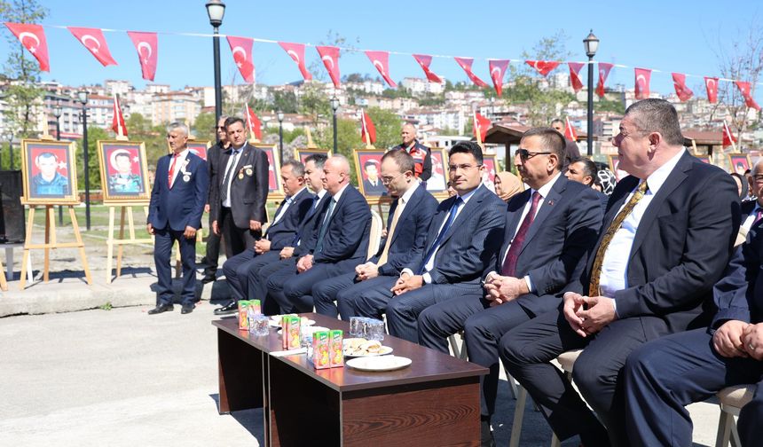 VALİ HACIBEKTAŞOĞLU, ŞEHİT YAKINLARI VE GAZİLERLE BİR ARAYA GELDİ