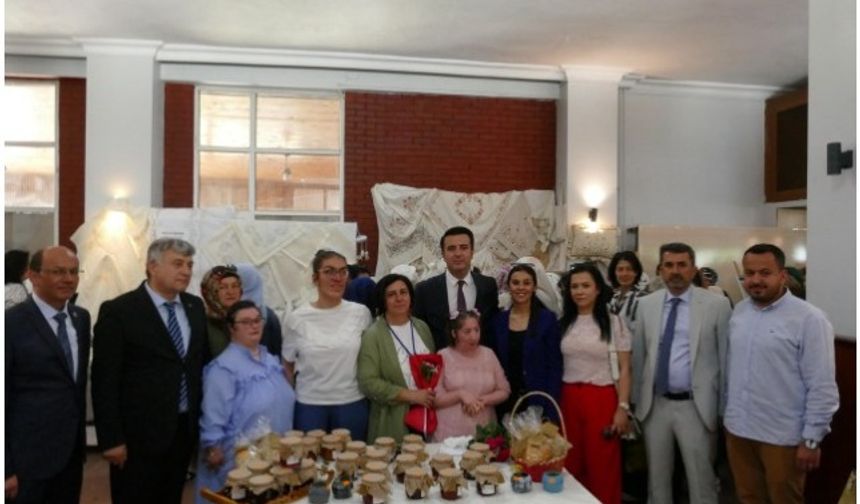 Kilimli'de sanat ve emek bir arada...