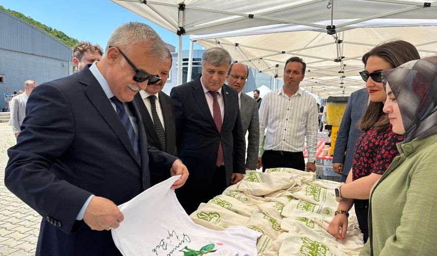 Zonguldak'ta çevreye umut olan etkinlik...