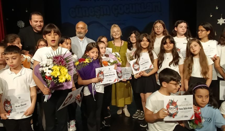 GÜNEŞİN ÇOCUKLARI SAHNEDE PARLADI
